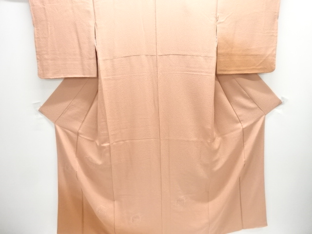 JAPANESE KIMONO / TSUKESAGE IROMUJI / EMBROIDERY / FLOWER CREST